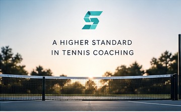 Conceptual SwingFlux tennis technology brand image